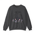 Fly or Die Crewneck Sweatshirt — Gothic Sword & Floral Heart Design