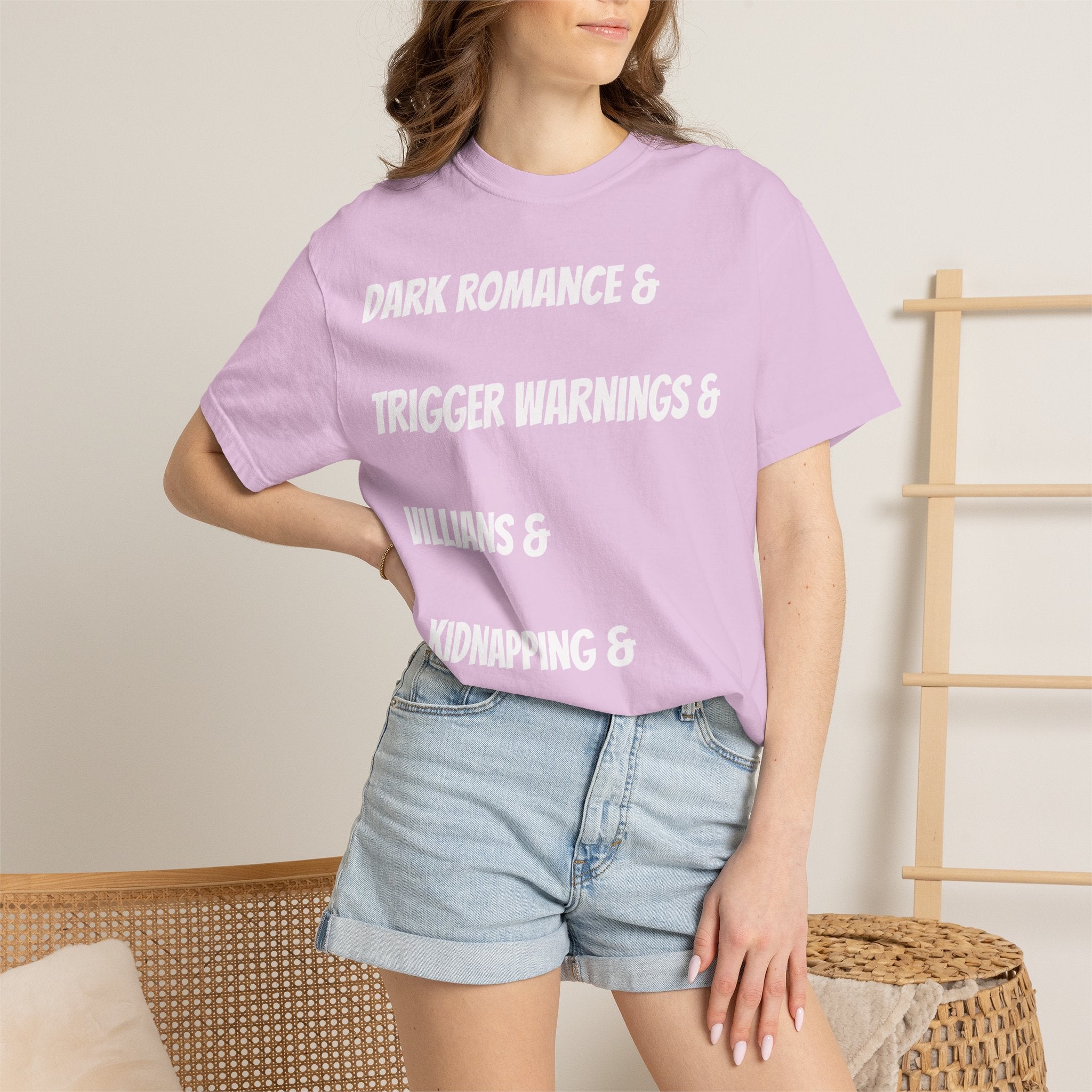 T-Shirt — Classic White Garment-Dyed Tee