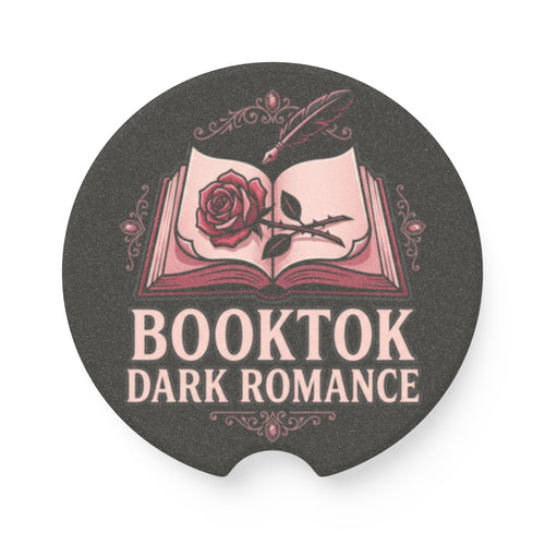 BookTok Dark Romance Soapstone Car Coaster
