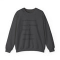 Crewneck Sweatshirt — 'Dark Romance & Trigger Warnings & Villains & Kidnapping & Reverse Harem' Minimal Text Design