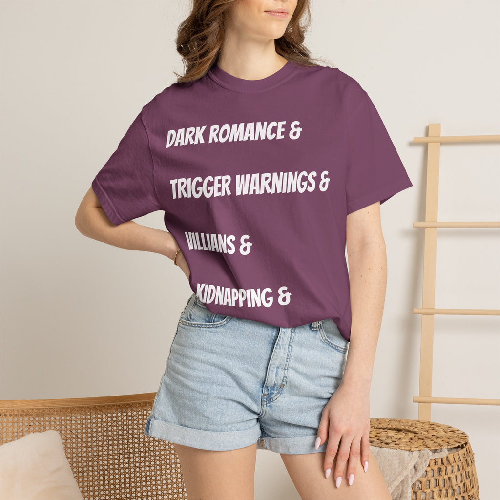 T-Shirt — Classic White Garment-Dyed Tee