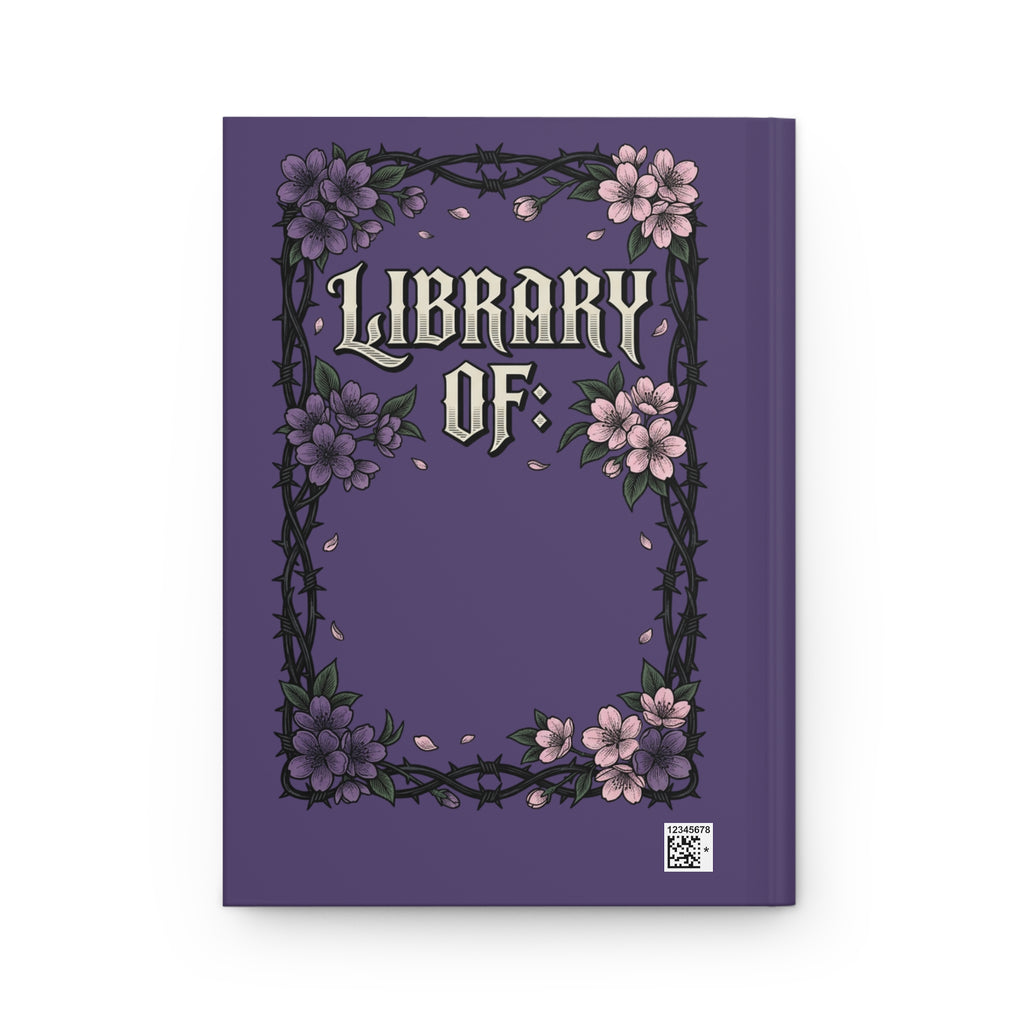 Hardcover Journal — "Touch Her & Die" Gothic Book Club Notebook (Library of...)